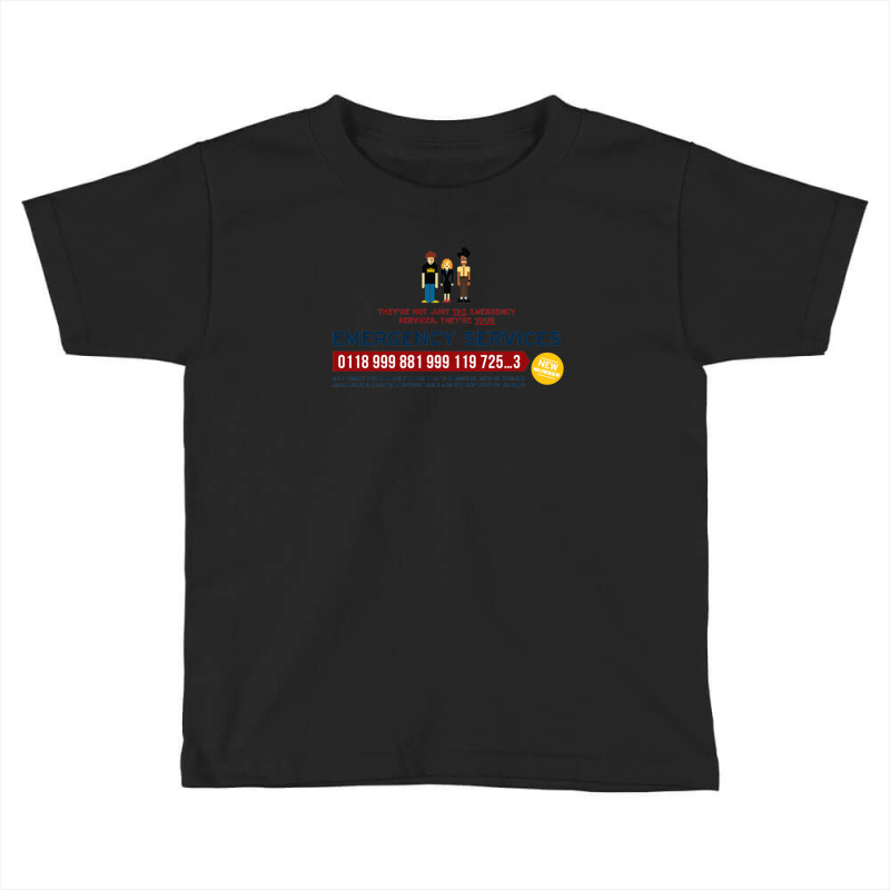 It Crowd - Emergency Services Toddler T-shirt | Artistshot