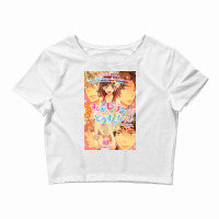 Kiss Him Not Me! Shoujo Manga Poster Crop Top | Artistshot