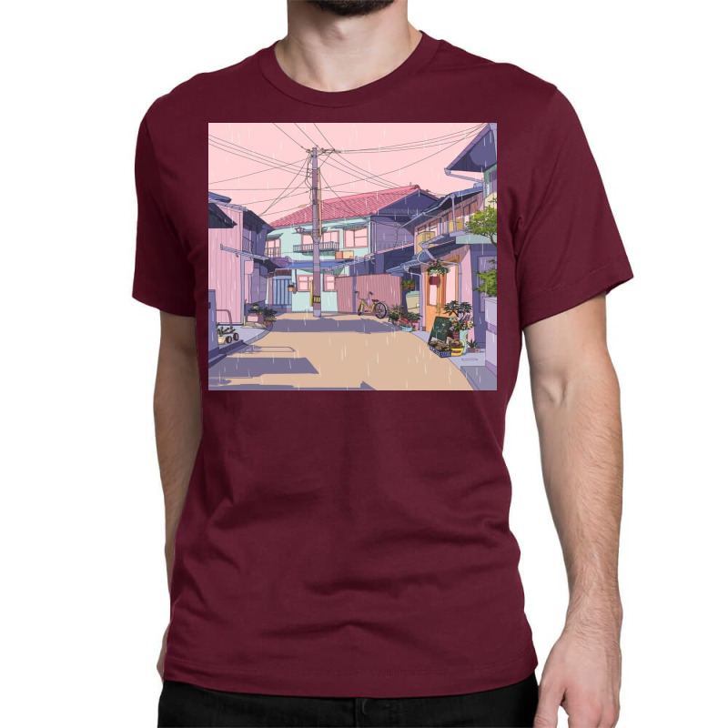 Lofi City Alley Classic T-shirt | Artistshot