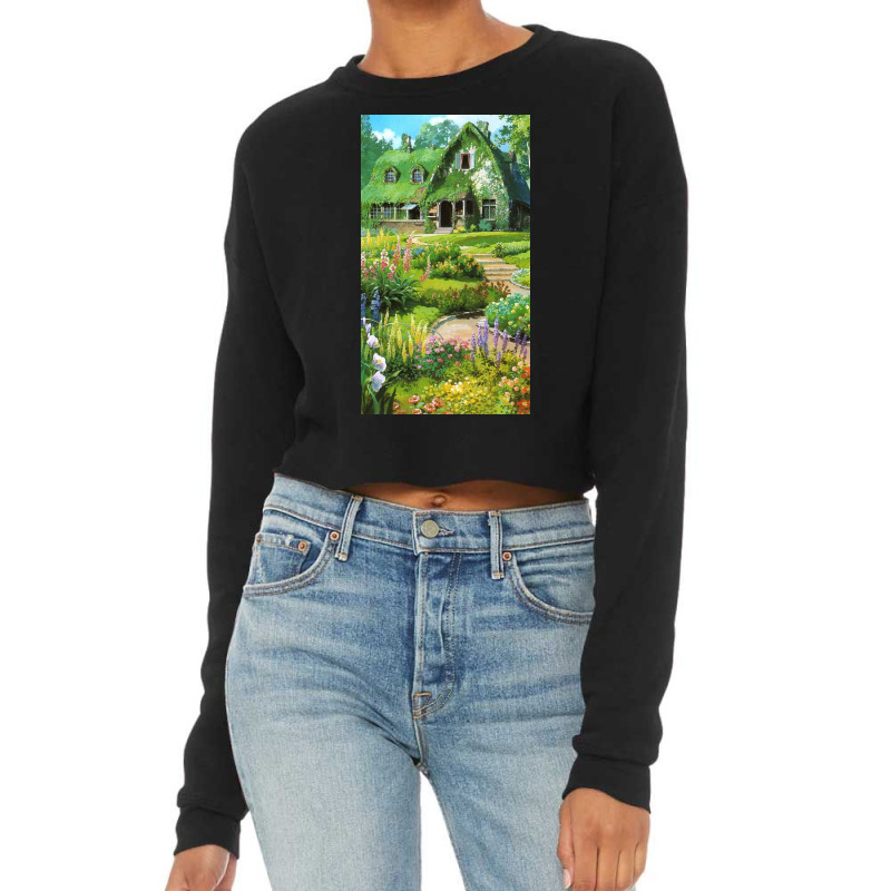 Kiki’s Delivery Service Cropped Sweater by juparridq | Artistshot