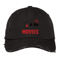 Fueled My Fine Wine- Horror Movies Make Me Happy Classic Vintage Cap | Artistshot