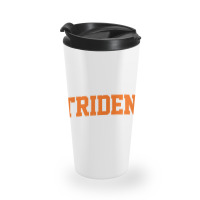 Trident Arch Athletic College University Alumni Style T Shirt Travel Mug | Artistshot