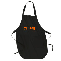 Trident Arch Athletic College University Alumni Style T Shirt Full-length Apron | Artistshot