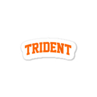 Trident Arch Athletic College University Alumni Style T Shirt Sticker | Artistshot