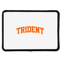 Trident Arch Athletic College University Alumni Style T Shirt Rectangle Patch | Artistshot