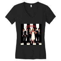 Parallel Lines Classic Women's V-neck T-shirt | Artistshot