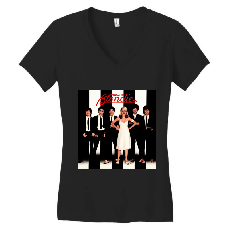 Parallel Lines Classic Women's V-Neck T-Shirt by JashuaMichealBurbank | Artistshot