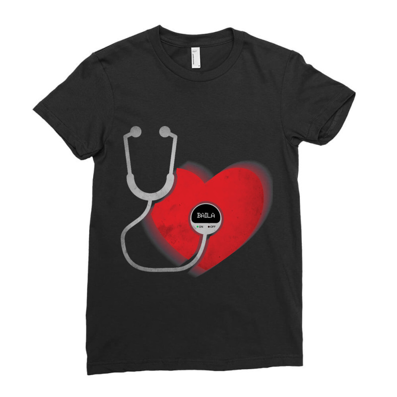 Music Songs Style Genre, Heart Beating For Baila Classic Ladies Fitted T-Shirt by JamesBurges | Artistshot