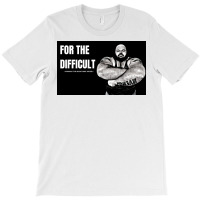 Kyriakos Grizzly For The Difficult T-shirt | Artistshot