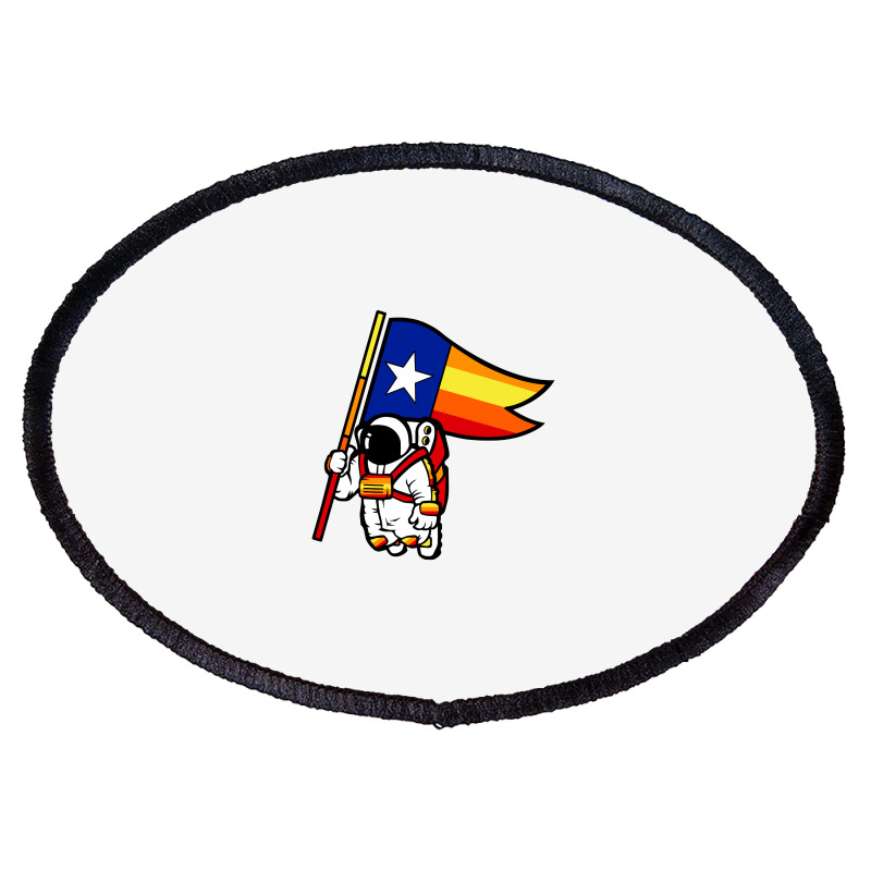 Houston Champ Texas Flag Astronaut Space City Sticker for Sale by