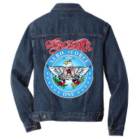 Vintage⭐ Aerosmith⭐rockin⭐ 5 Men Denim Jacket | Artistshot