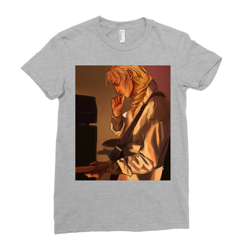 Klavier Gavin Guitar Ladies Fitted T-Shirt by faschalekrie | Artistshot