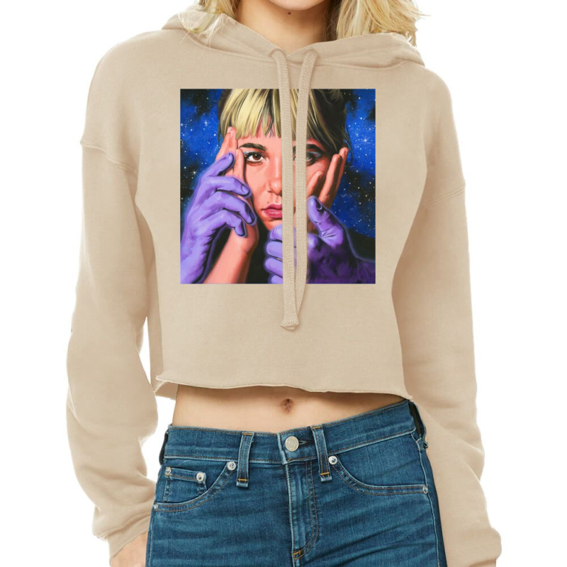 Beach Bunny Emotional Creature Album Cover Sticker Cropped Hoodie by ireneecampoe | Artistshot