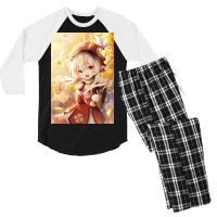 Klee Genshin Impact Cute Men's 3/4 Sleeve Pajama Set | Artistshot