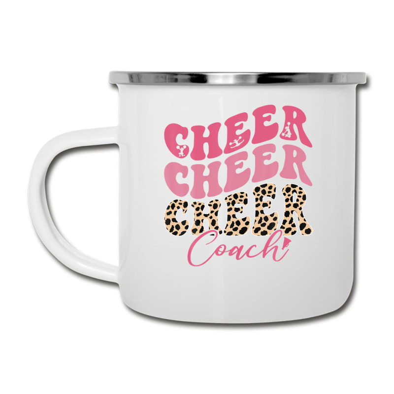 Cheer Coach Leopard Cheerleading Props Cute Cheer For Coach Camper Cup | Artistshot