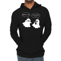 We Re Dead I Sheet You Not Funny Halloween Sayings Ghosts Lightweight Hoodie | Artistshot