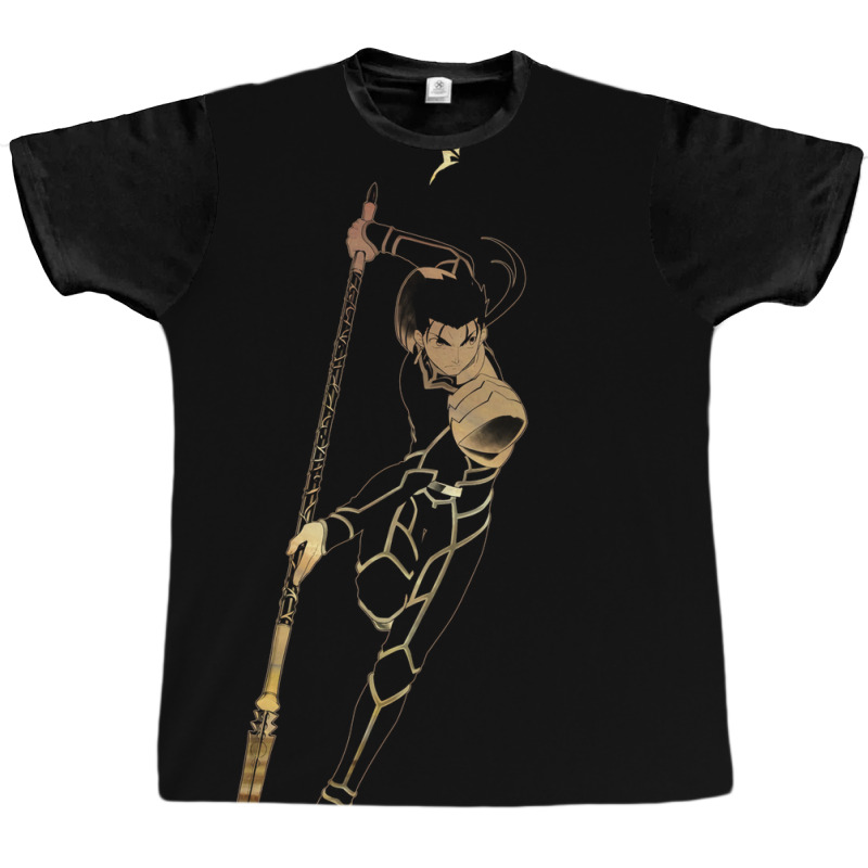 Lancer   Fate Stay Night Graphic T-shirt | Artistshot