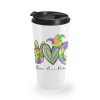 Peace Love King Cake Mardi Gras Tshirt Men Women Kids T Shirt Travel Mug | Artistshot