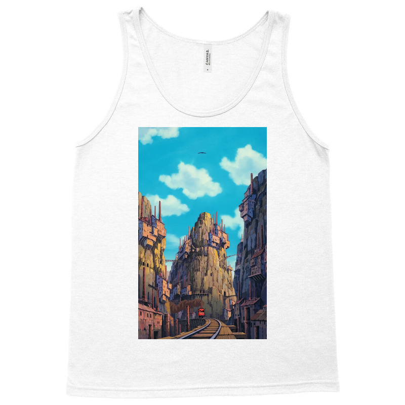 Laputa Scenery Tank Top | Artistshot