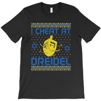 Cheat At Dreidel Hannukah Christmas Shirt T-shirt Designed By Huong47