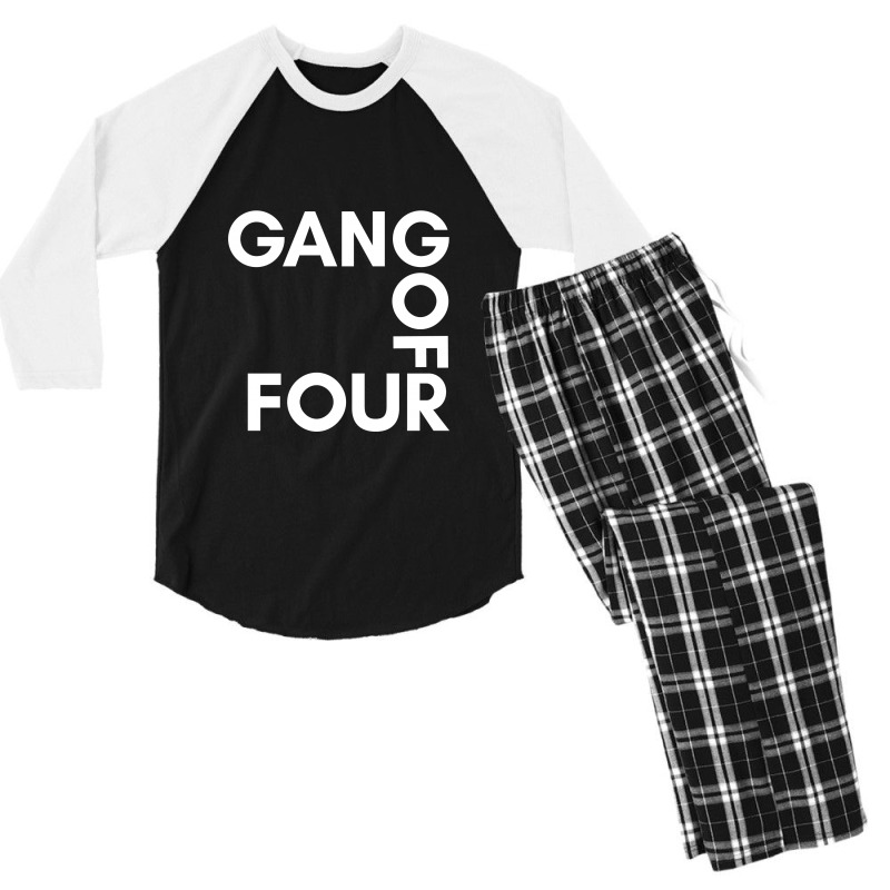 Gang Of Four Men's 3/4 Sleeve Pajama Set | Artistshot