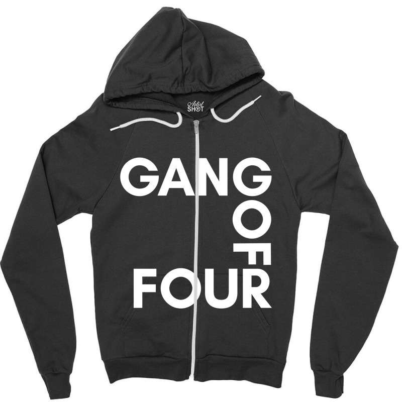 Gang Of Four Zipper Hoodie | Artistshot