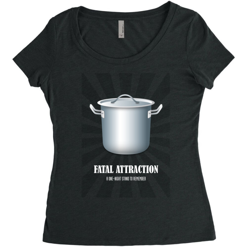 Fatal Attraction  Alternative Movie Poster 1 Women's Triblend Scoop T-shirt by IsabelConstance | Artistshot