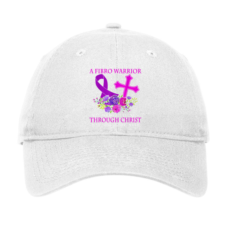 A Fibro Warrior Fibromyalgia Awareness Adjustable Cap | Artistshot