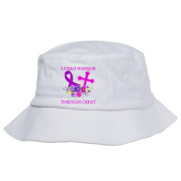 A Fibro Warrior Fibromyalgia Awareness Bucket Hat | Artistshot