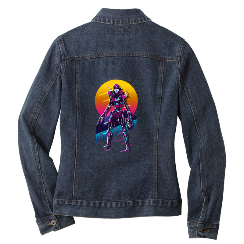 Apex Legends Revenant 80s Retro 1 Ladies Denim Jacket by FeytenJoreto | Artistshot