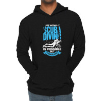 Scuba Diving Sport Diver Gift Lightweight Hoodie | Artistshot