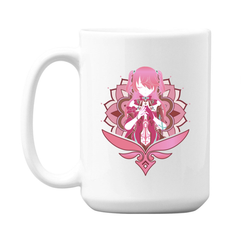 Genshin Impact Fischl Prinzessin Der Verurteilung Pink 15 Oz Coffee Mug by OrvilleBudiao | Artistshot