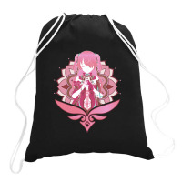 Genshin Impact Fischl Prinzessin Der Verurteilung Pink Drawstring Bags | Artistshot