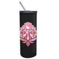 Genshin Impact Fischl Prinzessin Der Verurteilung Pink Skinny Tumbler | Artistshot