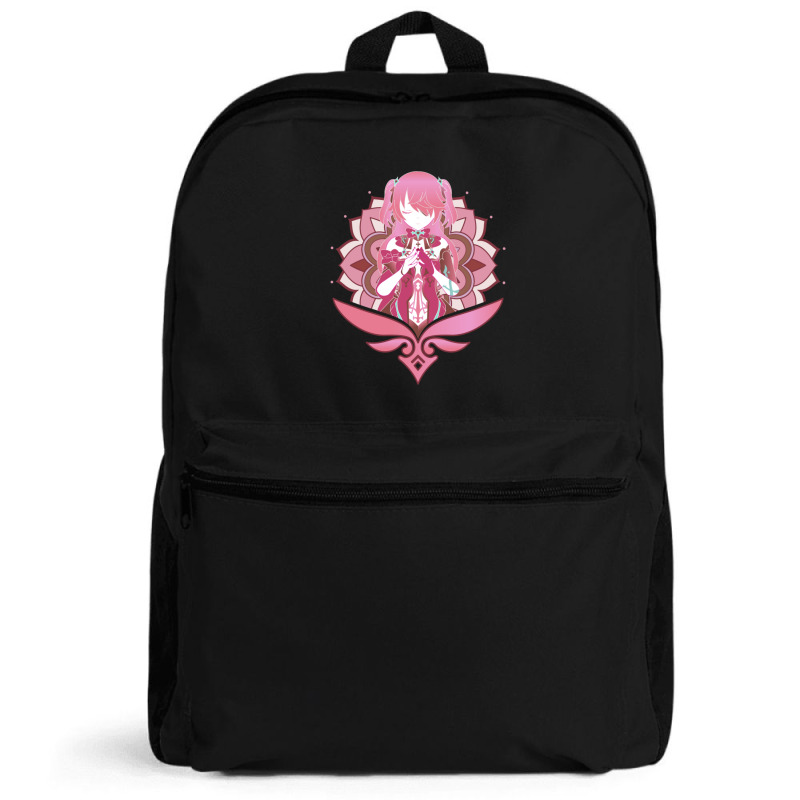 Genshin Impact Fischl Prinzessin Der Verurteilung Pink Backpack by OrvilleBudiao | Artistshot