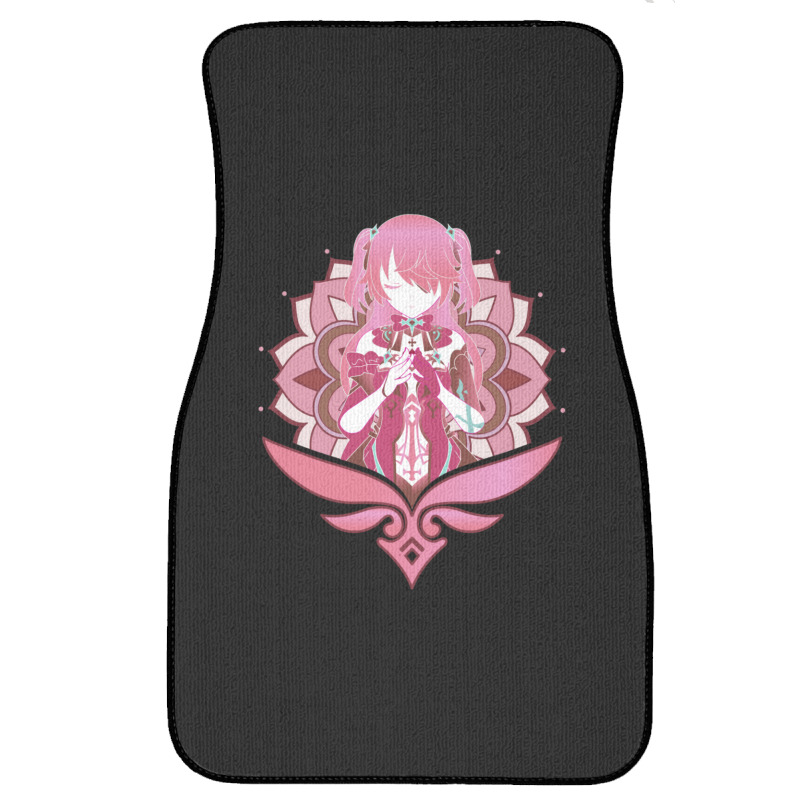 Genshin Impact Fischl Prinzessin Der Verurteilung Pink Front Car Mat by OrvilleBudiao | Artistshot