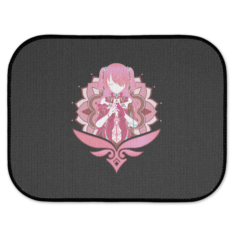 Genshin Impact Fischl Prinzessin Der Verurteilung Pink Rear Car Mat by OrvilleBudiao | Artistshot