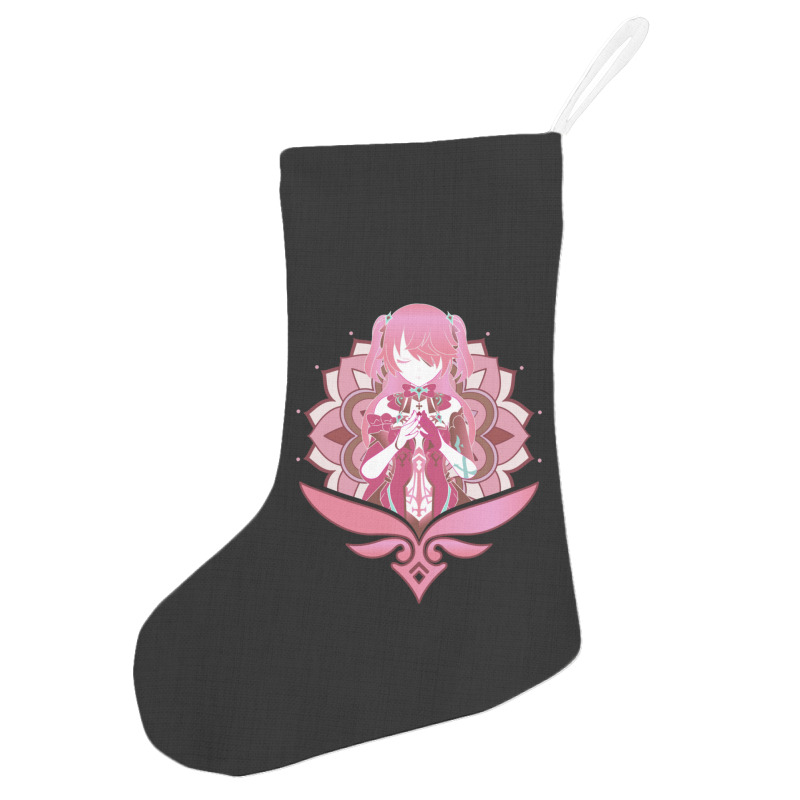 Genshin Impact Fischl Prinzessin Der Verurteilung Pink Holiday Stocking by OrvilleBudiao | Artistshot