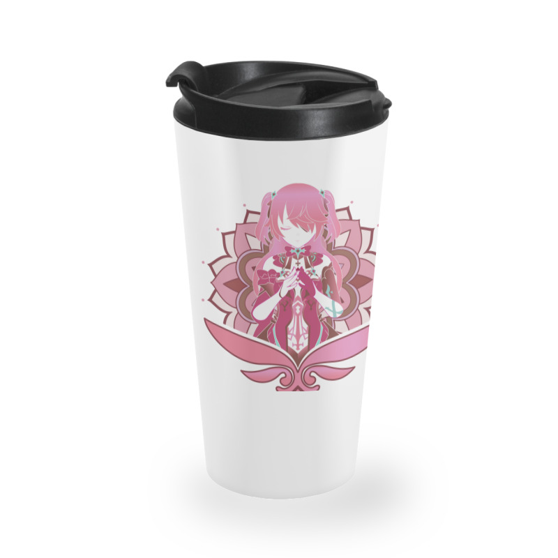 Genshin Impact Fischl Prinzessin Der Verurteilung Pink Travel Mug by OrvilleBudiao | Artistshot