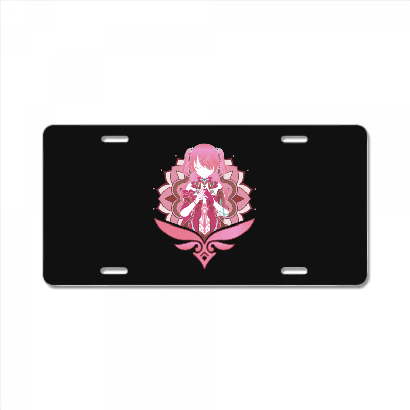 Genshin Impact Fischl Prinzessin Der Verurteilung Pink License Plate by OrvilleBudiao | Artistshot