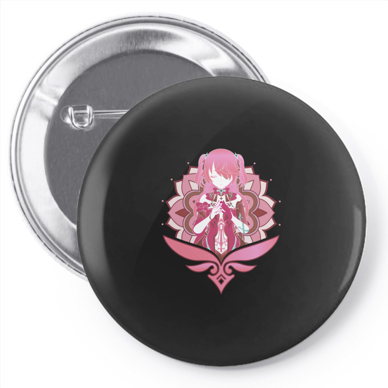 Genshin Impact Fischl Prinzessin Der Verurteilung Pink Pin-back button by OrvilleBudiao | Artistshot