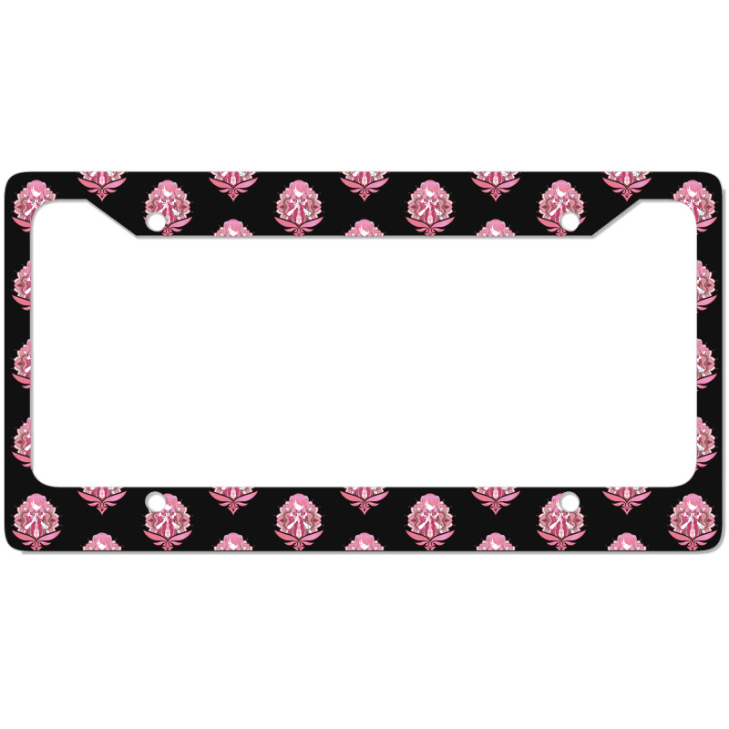 Genshin Impact Fischl Prinzessin Der Verurteilung Pink License Plate Frame by OrvilleBudiao | Artistshot