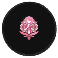 Genshin Impact Fischl Prinzessin Der Verurteilung Pink Round Patch | Artistshot