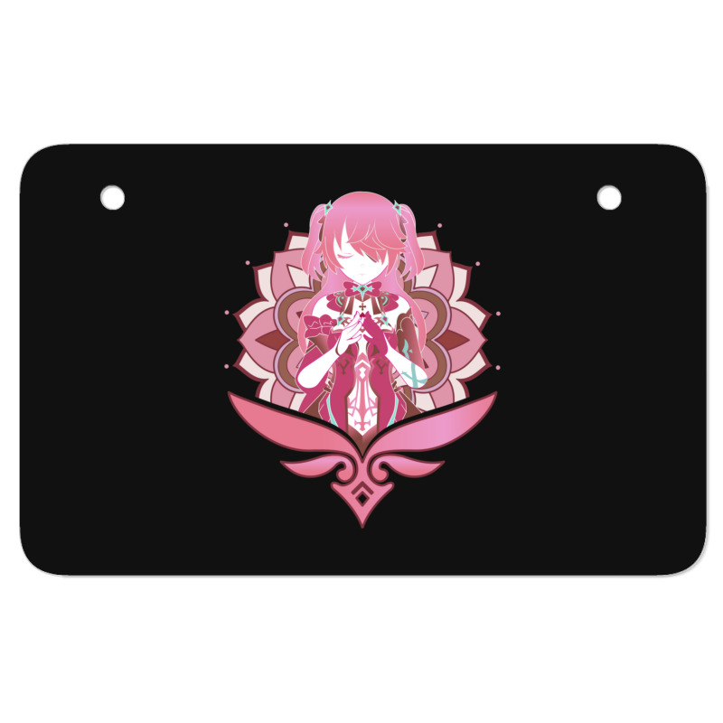 Genshin Impact Fischl Prinzessin Der Verurteilung Pink ATV License Plate by OrvilleBudiao | Artistshot