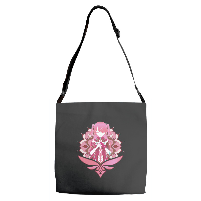 Genshin Impact Fischl Prinzessin Der Verurteilung Pink Adjustable Strap Totes by OrvilleBudiao | Artistshot