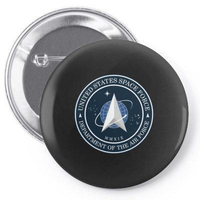 Space Force Logo Pin-back Button Designed By Delicous