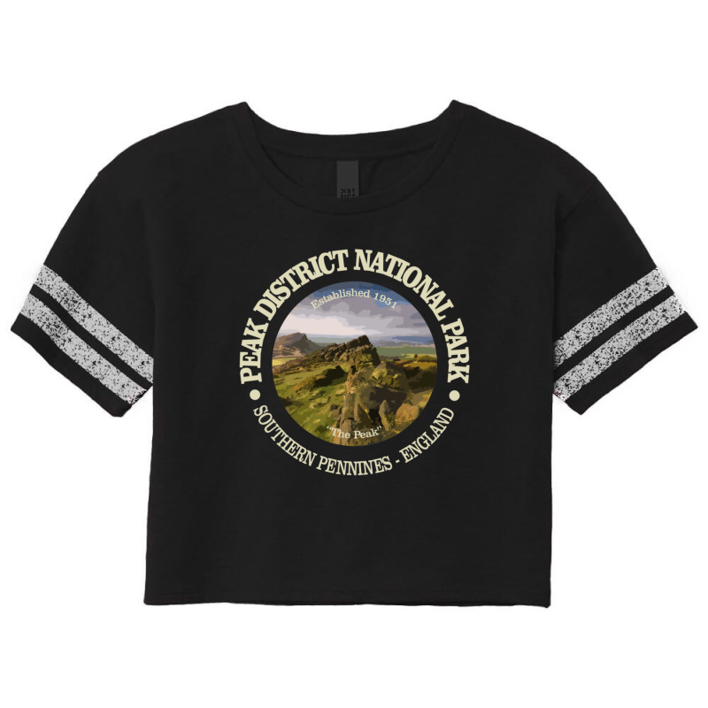 Peak District National Park Np 1 Scorecard Crop Tee by StarActon | Artistshot