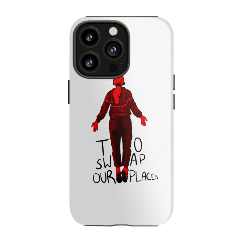 Max Floating To Swap Our Places Red iPhone 13 Pro Case by SandeeNardi | Artistshot