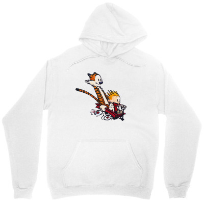 Calvin&hobbes Racing Unisex Hoodie Designed By Shirt1na