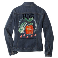 Big  Apple Album Ladies Denim Jacket | Artistshot